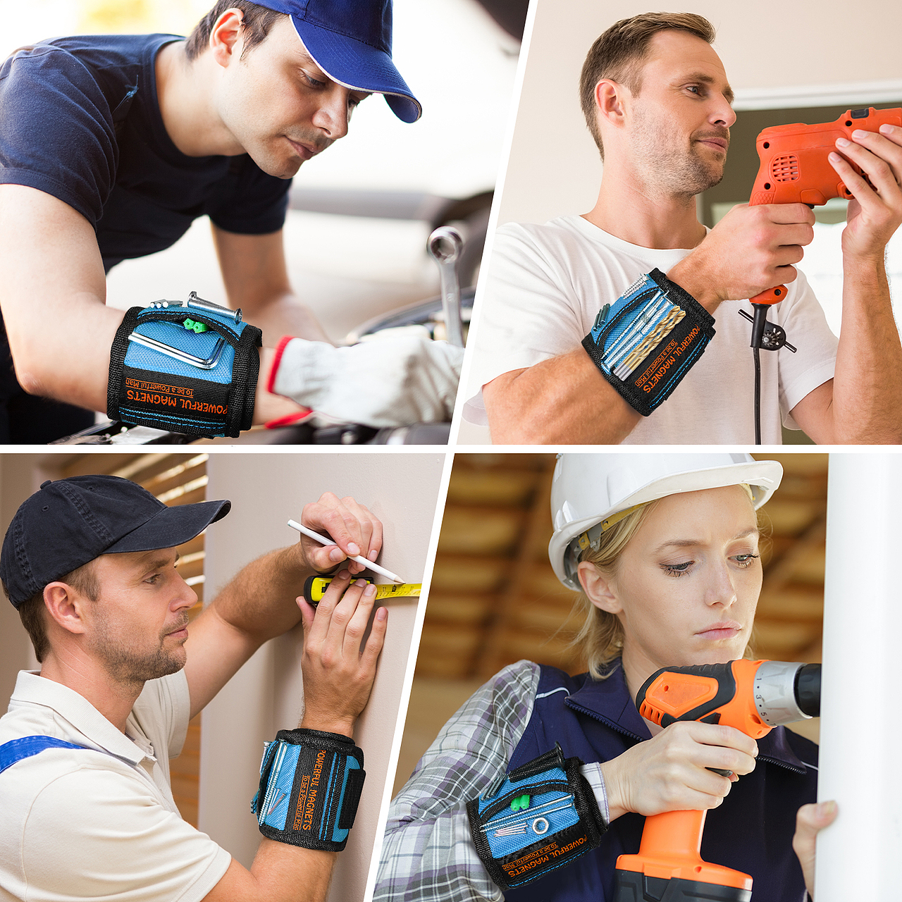 多功能蓝色腕带