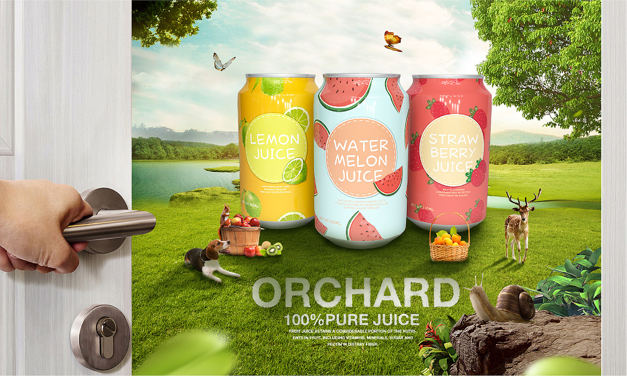 C4D渲染-果汁包装（图ZMTYwNDY1NTAw） - 包装 - 站酷设计师Sourcess原创素材 - 站酷ZCOOL