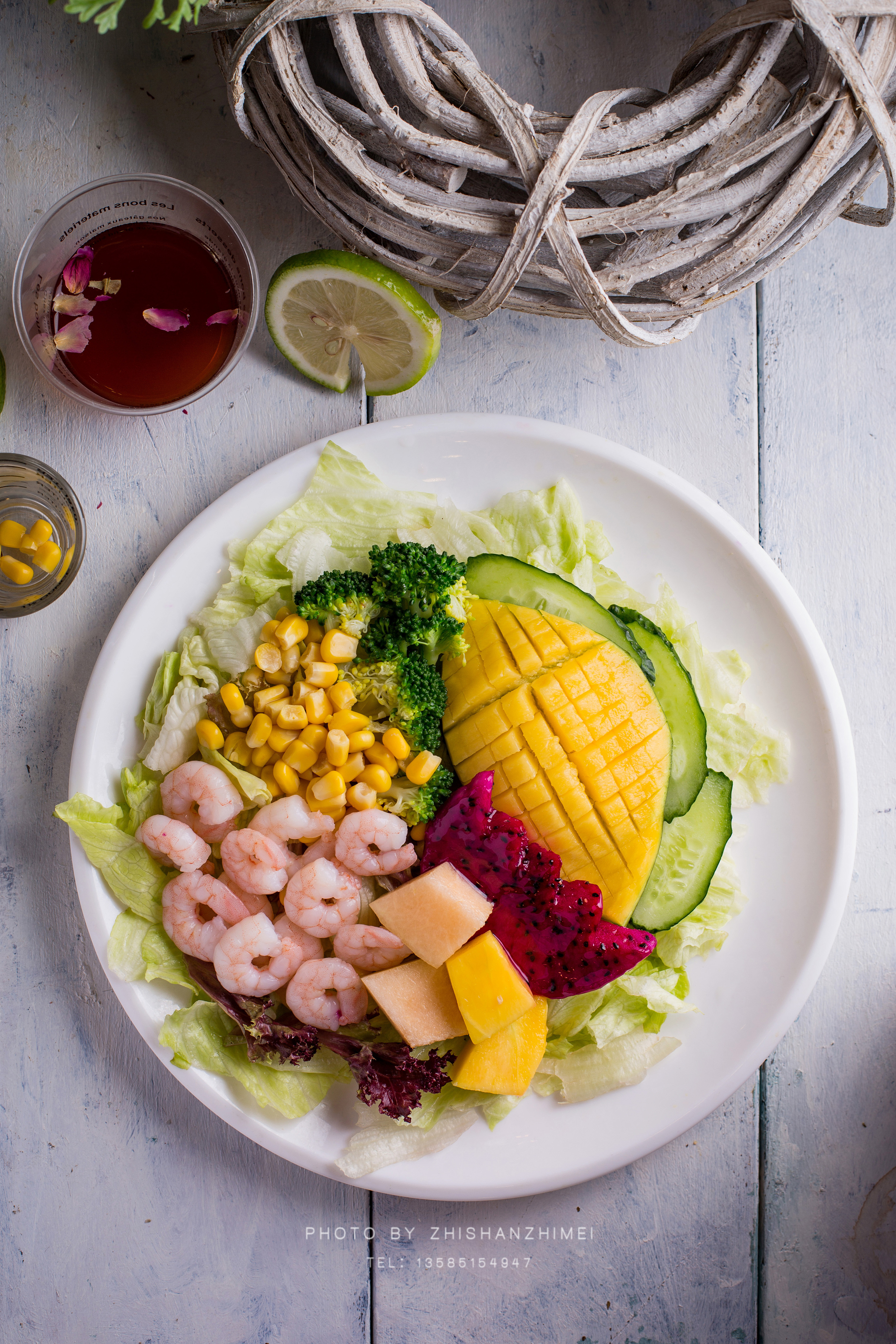 沙拉轻食美食摄影 一波客片