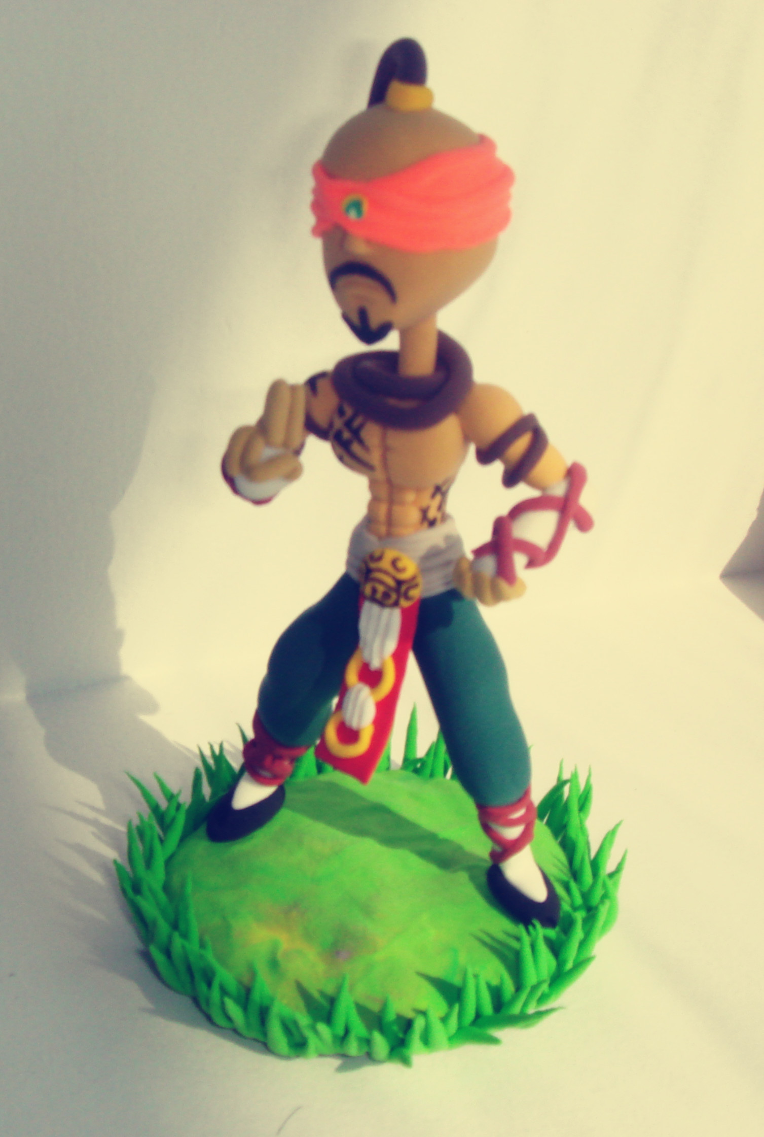 lol盲僧|手工艺|手办/原型|叉烧凡仔 - 原创作品 - 站酷 (zcool)