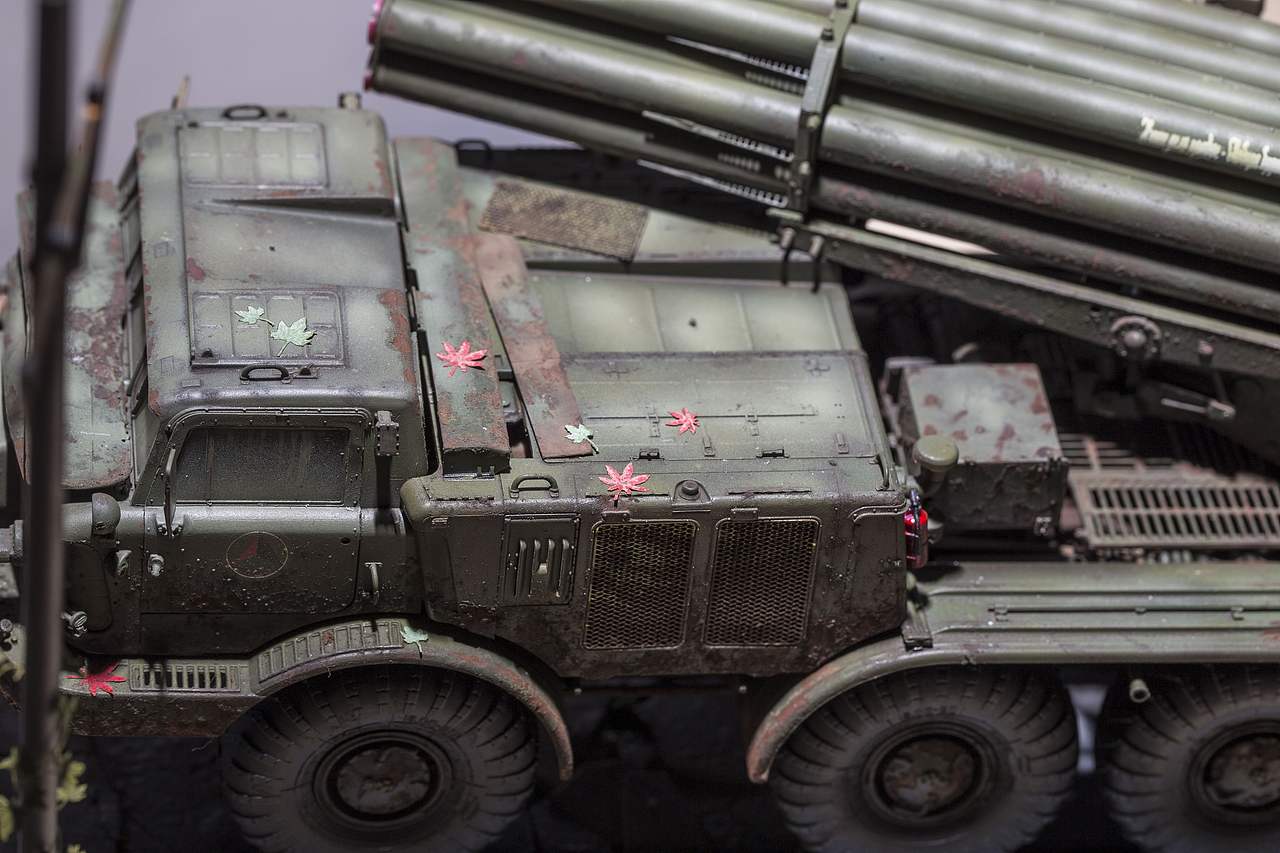 1/35小号手飓风火箭炮（图ZMjE1MTc3NzA4） - 手办/模玩 - 站酷设计师MWM1984原创素材 - 站酷ZCOOL