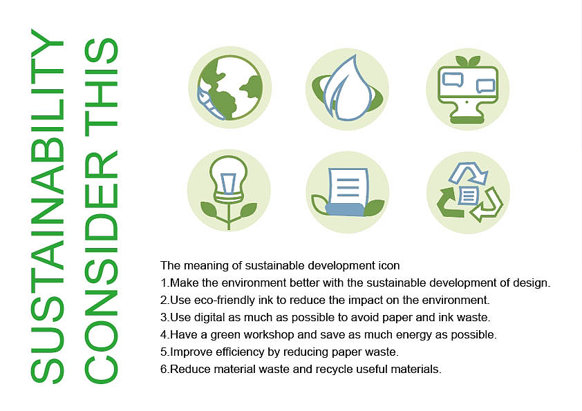 Sustainability in design🌿