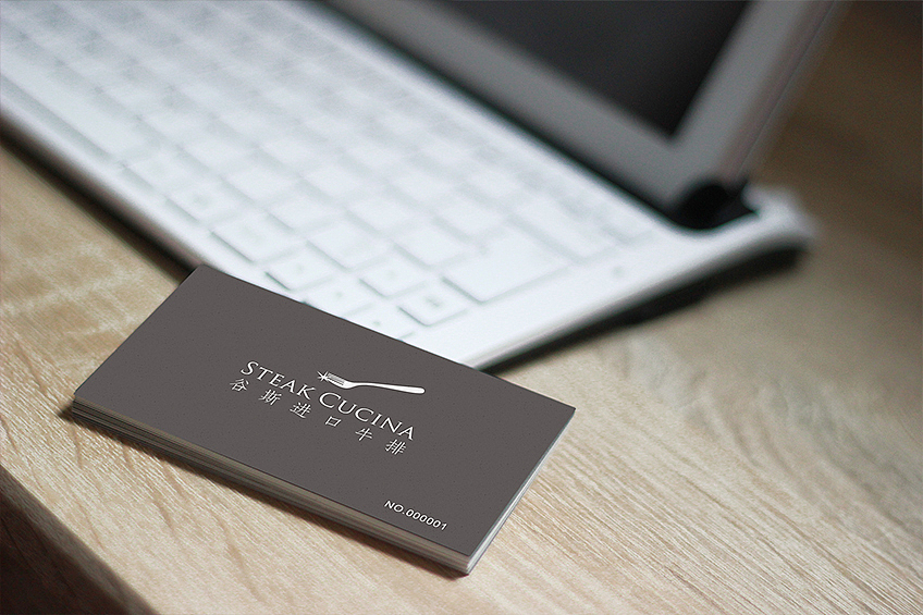 谷斯牛排LOGO设计