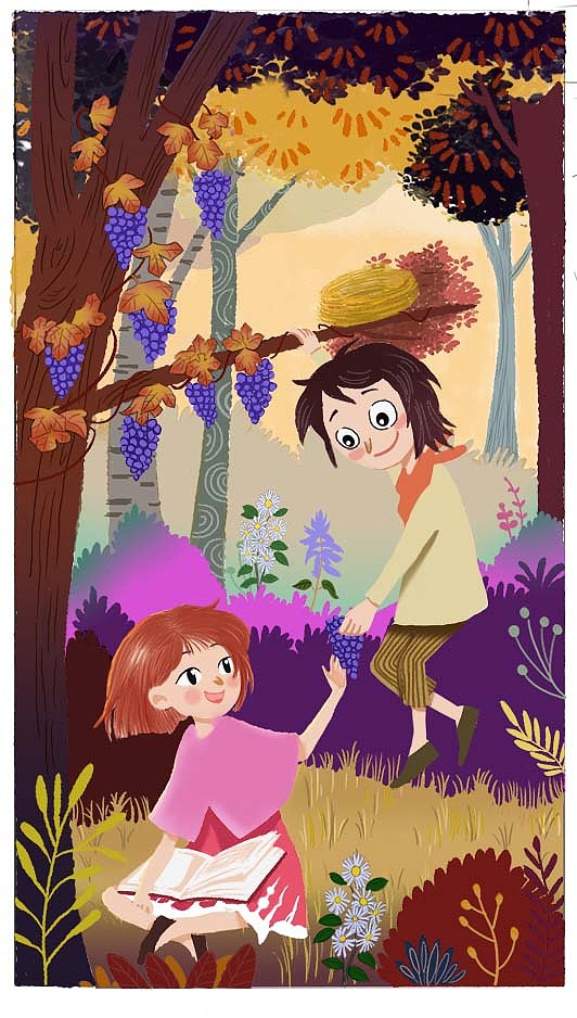 儿童插图（图ZMjQyMDM5OTM2） - 儿童插画 - 站酷设计师出山渐原创素材 - 站酷ZCOOL