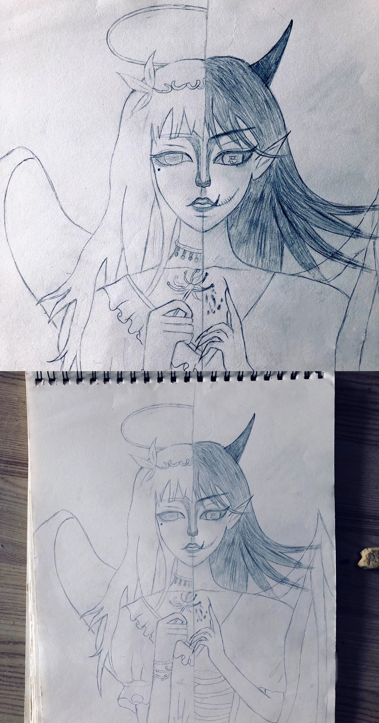 每个人心中都有一对天使与恶魔(原创)