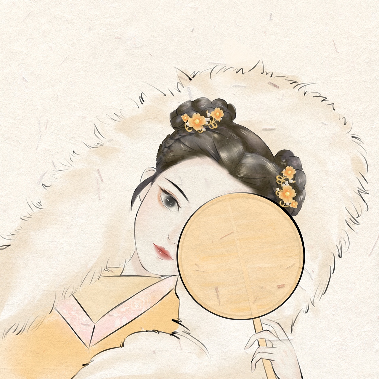 古风人物插画（图ZMjQyMjI5MTc2） - 创作习作 - 站酷设计师最帅的zzm原创素材 - 站酷ZCOOL