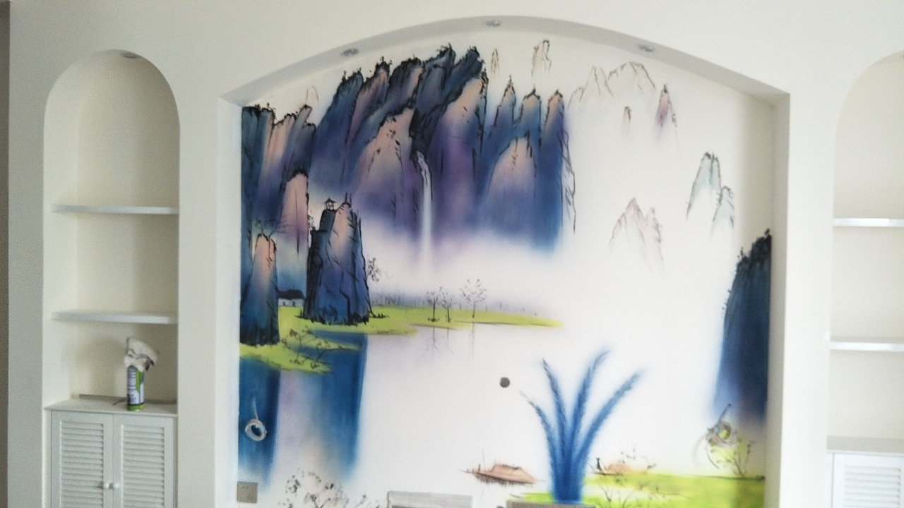 成都彩绘，成都壁画，网红墙绘（图ZMjg5ODg0MDEy） - 绘画 - 站酷设计师成都一墨文化原创素材 - 站酷ZCOOL