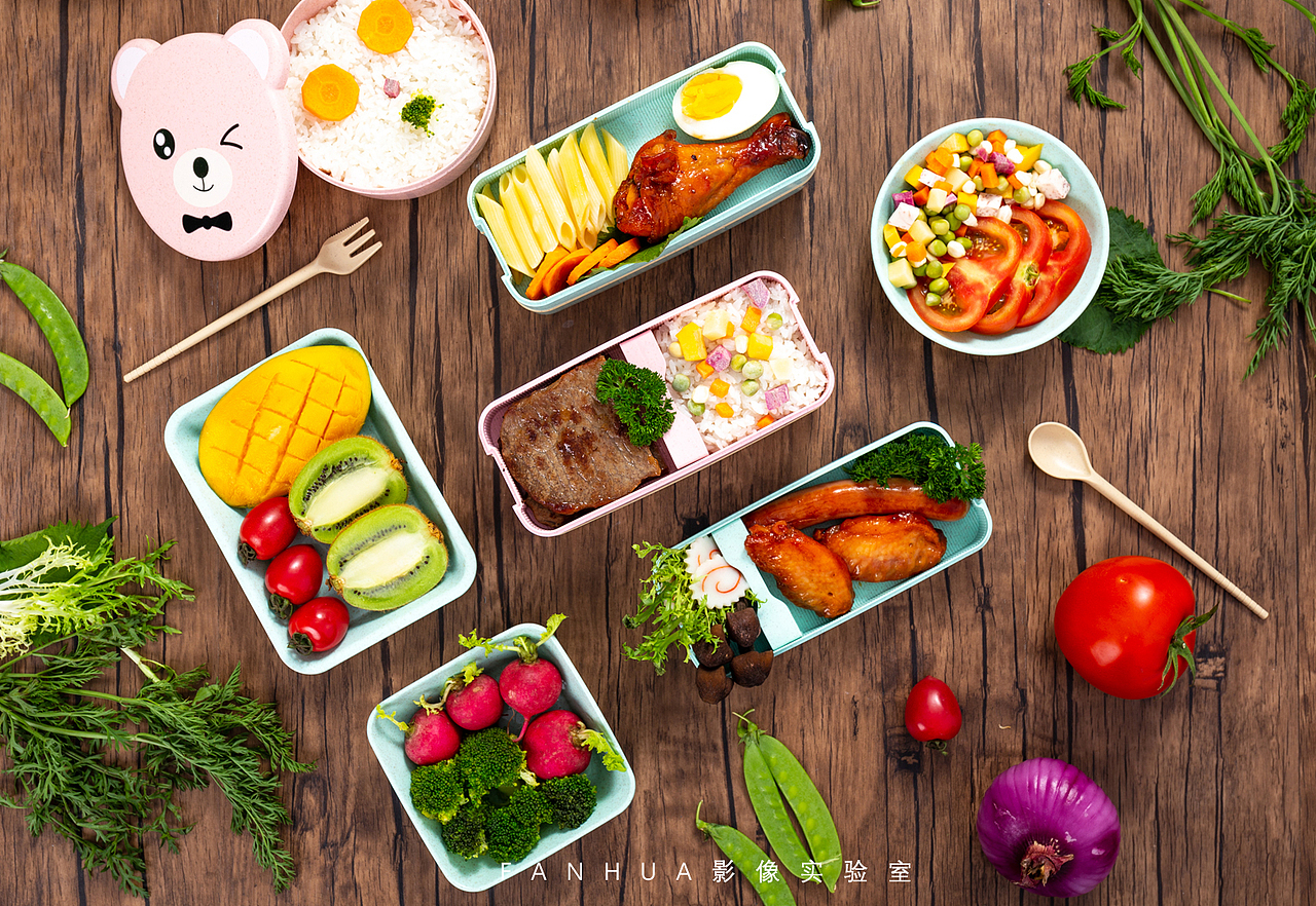 迷你餐盒（圖ZMTE3OTY1MTE2） - 產(chǎn)品攝影 - 站酷設計師FANHUA影像實驗室原創(chuàng)素材 - 站酷ZCOOL