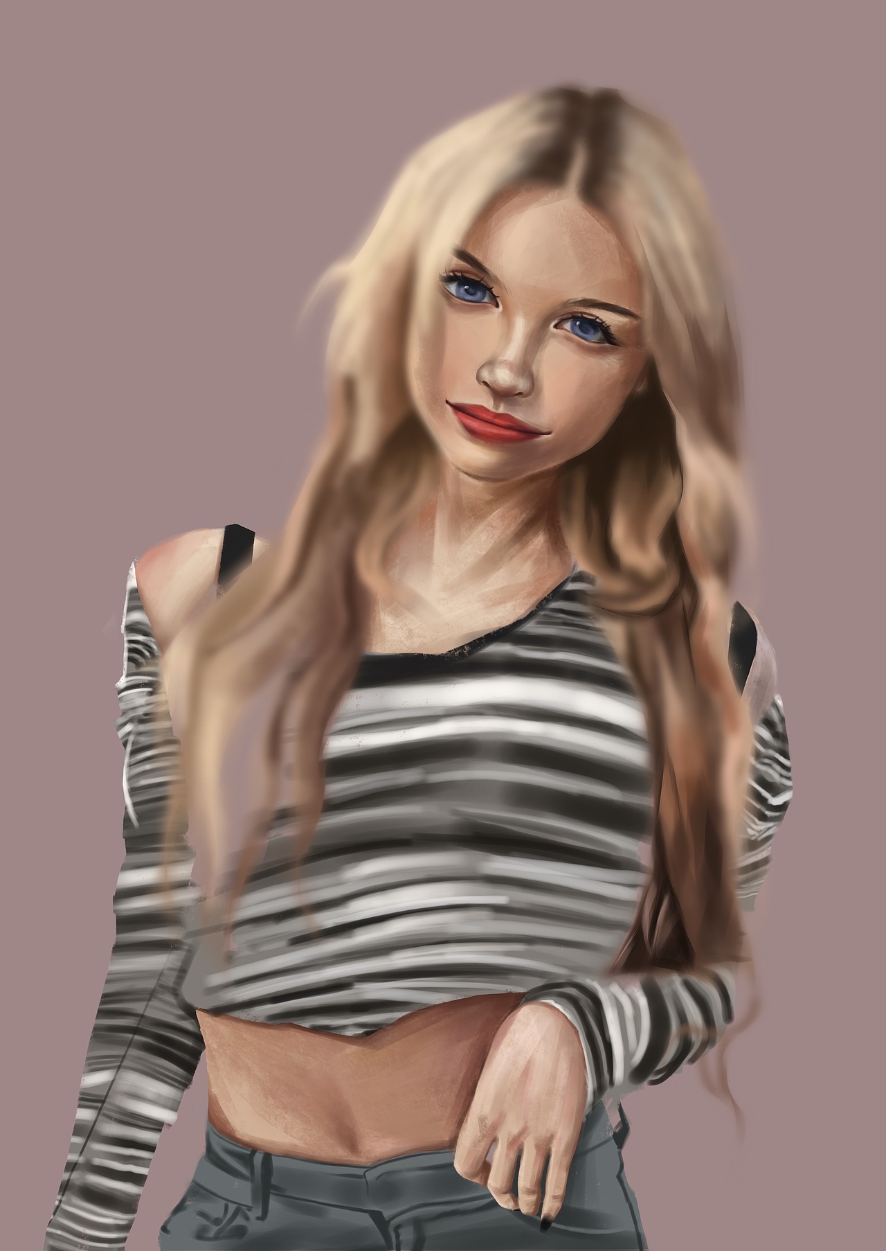 八月底绘画作品