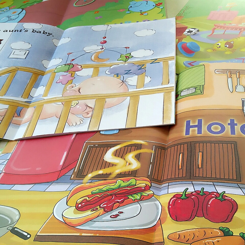 儿童英文绘本炸鸡~