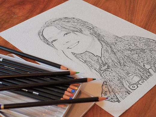 素描总是给人别样的美