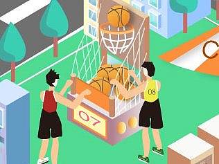  自售场景插画