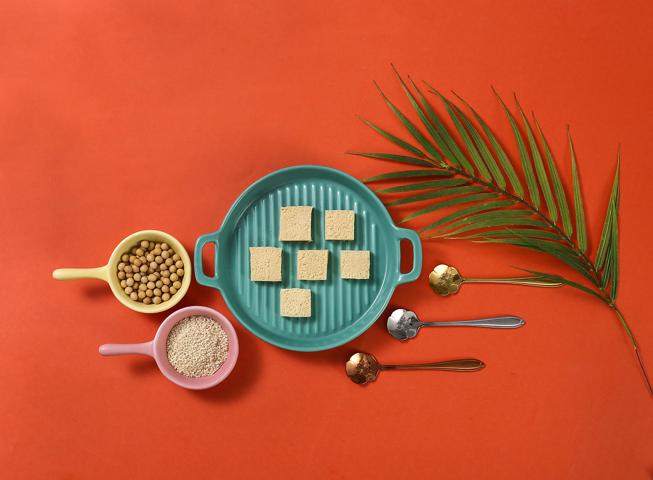 麻辣拌创意食材拍摄