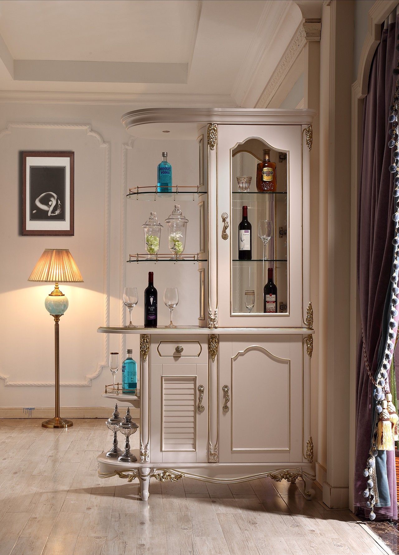 法式家具 仿古白 古典家具 叁（图ZMjMzMTgwNTUy） - 产品摄影 - 站酷设计师梵斯原创素材 - 站酷ZCOOL