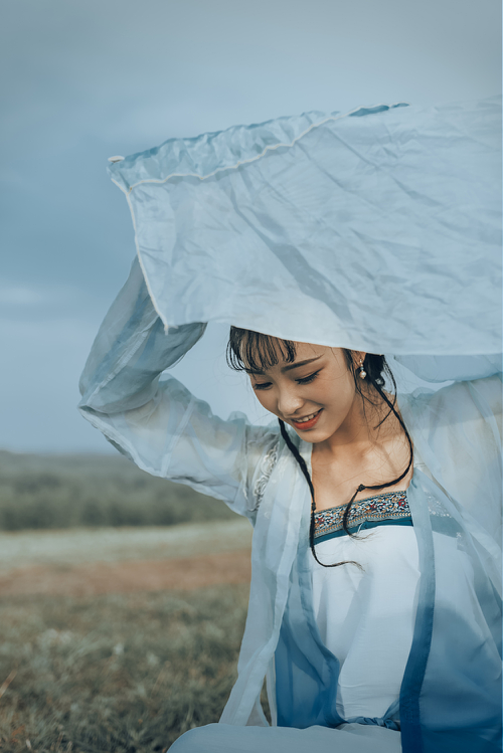 醉红尘汉服人像摄影作品的简单介绍