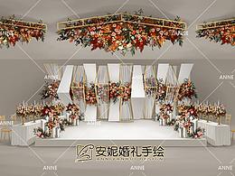 婚礼手绘