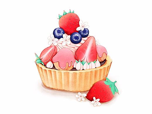 幸福的甜品（個(gè)人主頁(yè)-ZMzU4NjEzMDg=） - 商業(yè)插畫 - 站酷設(shè)計(jì)師大丹原創(chuàng)素材 - 站酷ZCOOL