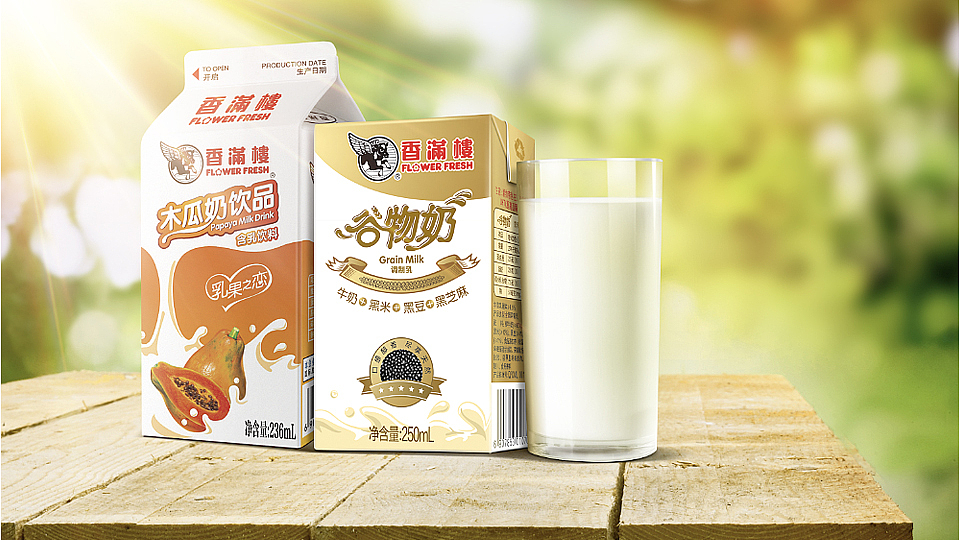 香满楼牛奶