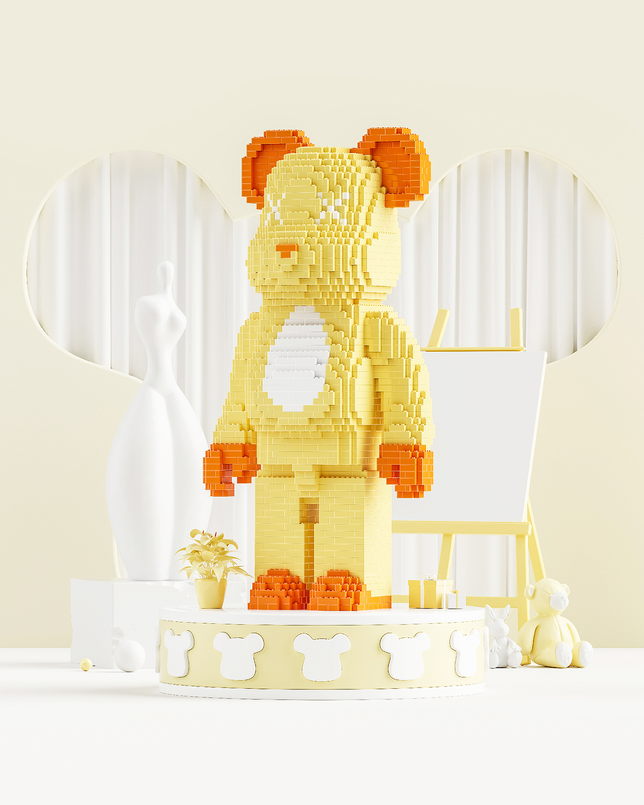 潮玩积木丨经典复刻（图ZMjc0ODgyMTI0） - 产品 - 站酷设计师梦行者永不入睡原创素材 - 站酷ZCOOL