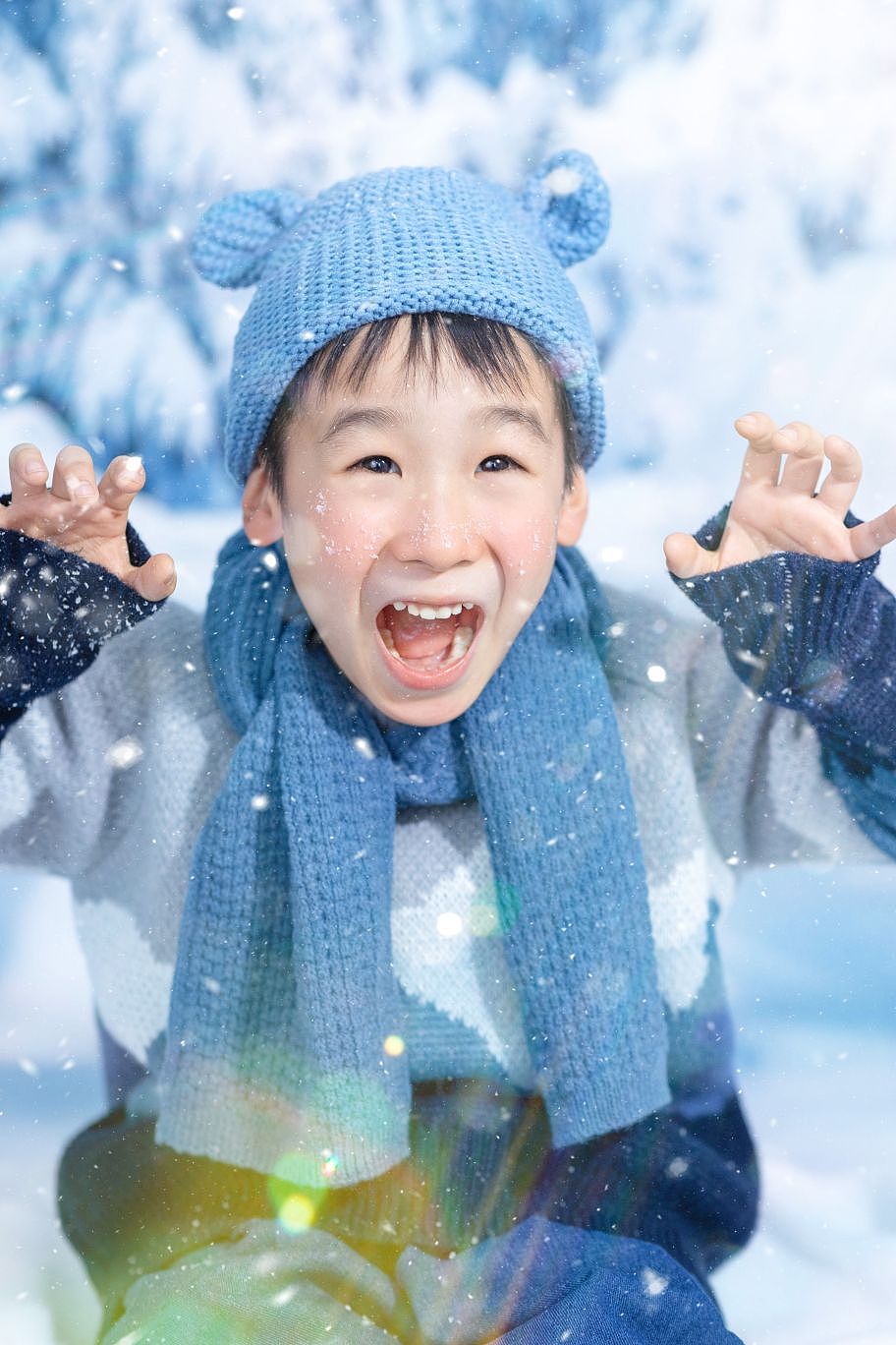 在雪地里肆意撒欢吧（图ZMzMwNjU1ODQw） - 人像摄影 - 站酷设计师一颗小崩豆儿原创素材 - 站酷ZCOOL