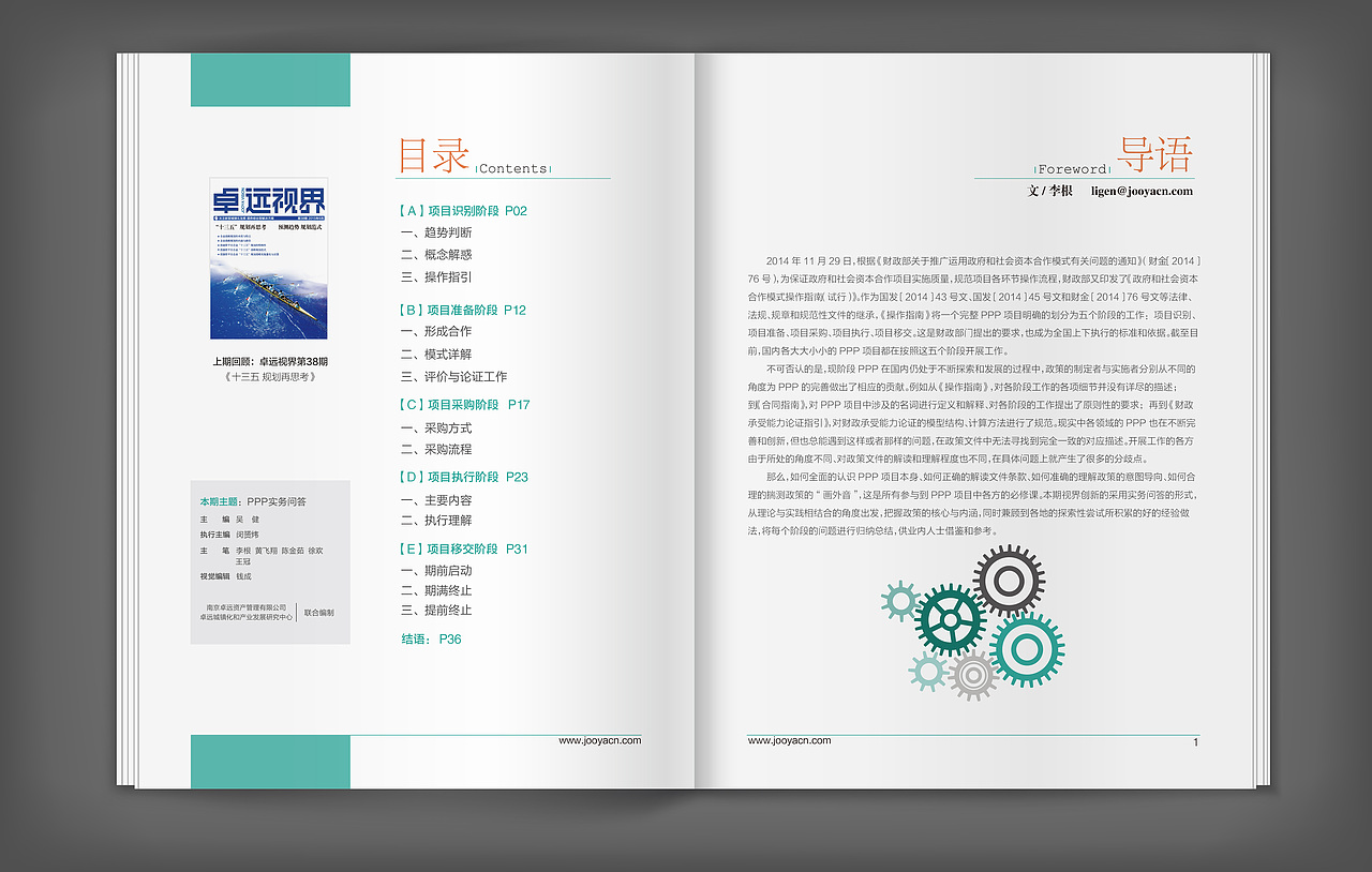 《卓远视界》期刊设计1