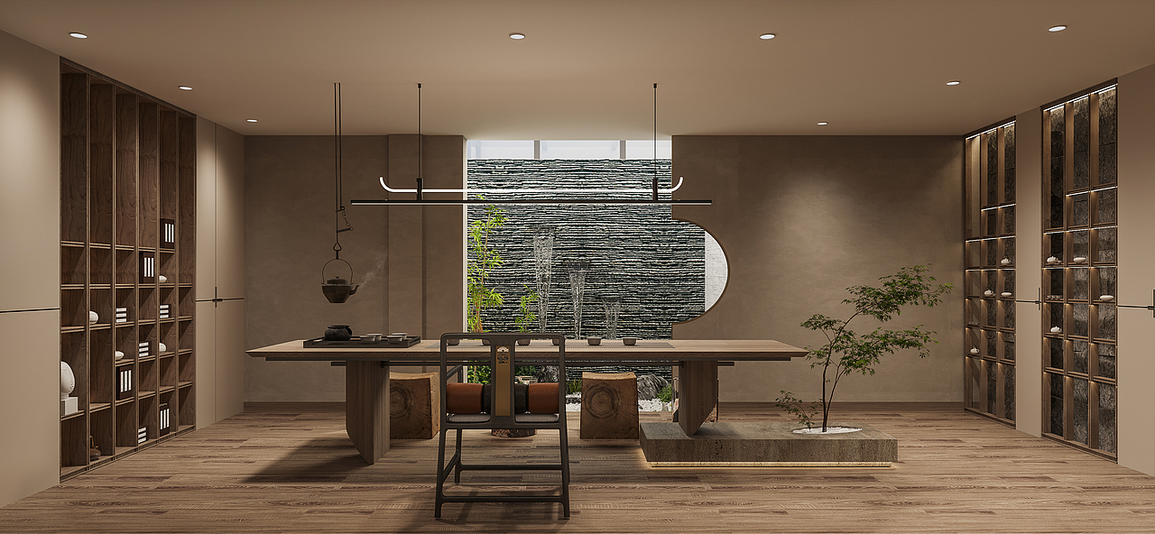 现代 | 侘寂（图ZMjU4NDc2OTM2） - 家装设计 - 站酷设计师肆艺表现原创素材 - 站酷ZCOOL