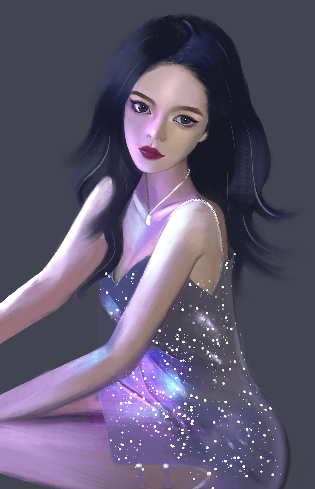 厚涂人物（图ZMzAwMzA5OTgw） - 创作习作 - 站酷设计师墩儿和米亚原创素材 - 站酷ZCOOL