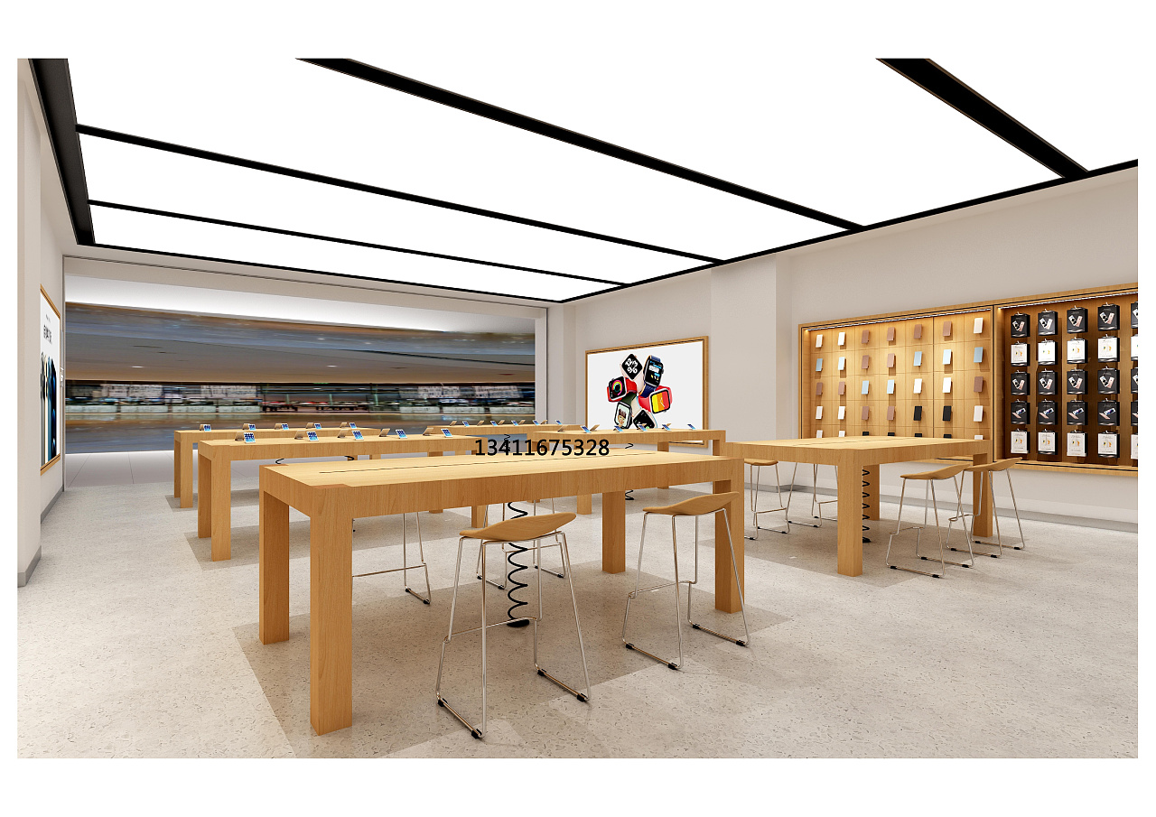 苹果手机店展台