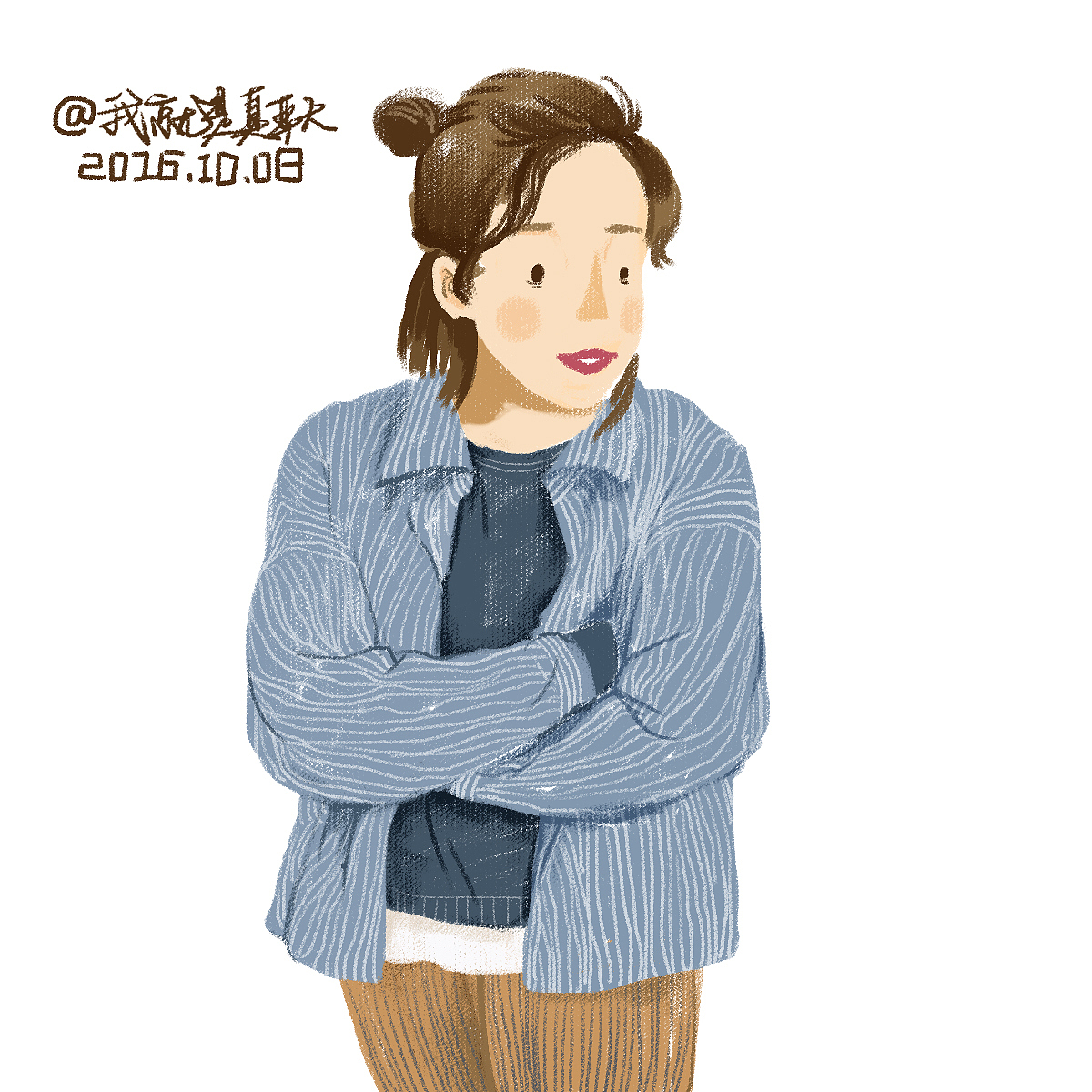 #少女系列#（图ZNjEyNTg5ODQ=） - 创作习作 - 站酷设计师插画师严大原创素材 - 站酷ZCOOL