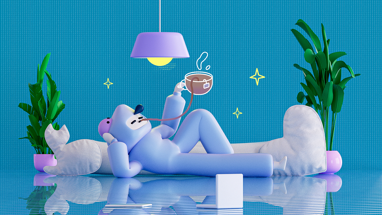 睡觉系列（图ZMjY2NDE5NjQ0） - IP形象 - 站酷设计师LYwang原创素材 - 站酷ZCOOL