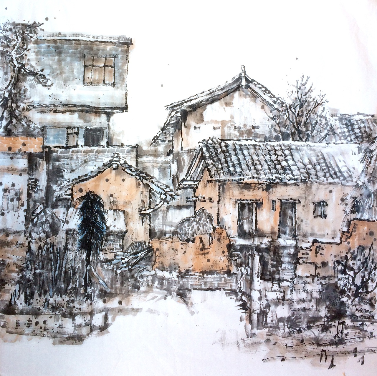 写生作品（图ZNzA5NDU0ODg=） - 绘画 - 站酷设计师Shanrenart原创素材 - 站酷ZCOOL