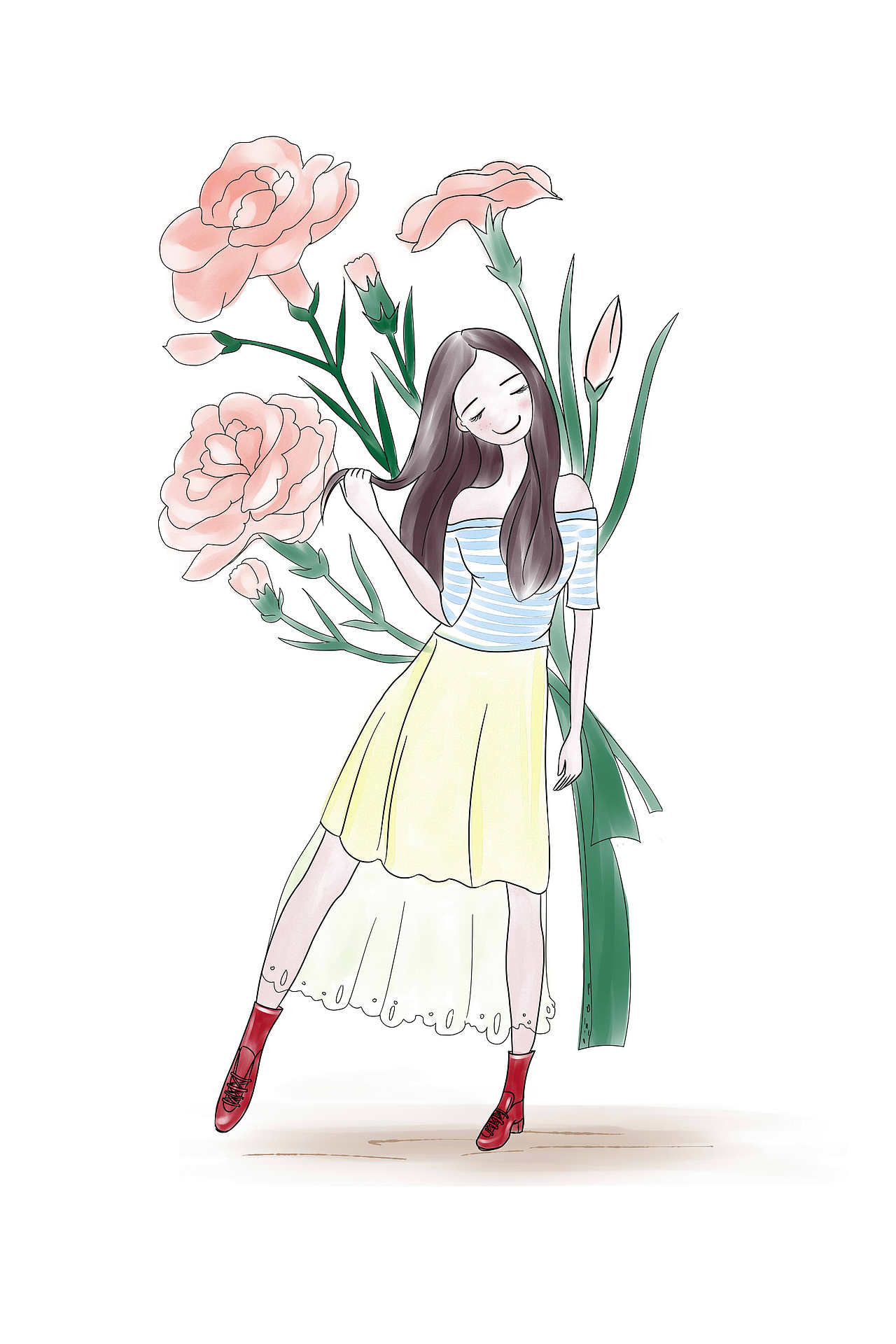 近期的一些小畫（圖ZOTAxMDM3MzY=） - 創(chuàng)作習(xí)作 - 站酷設(shè)計(jì)師花花涂鴉原創(chuàng)素材 - 站酷ZCOOL