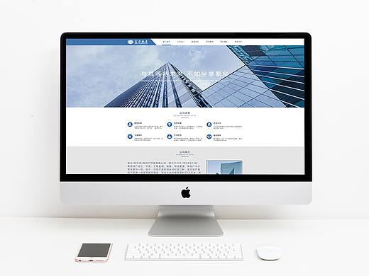 富力地产官网设计