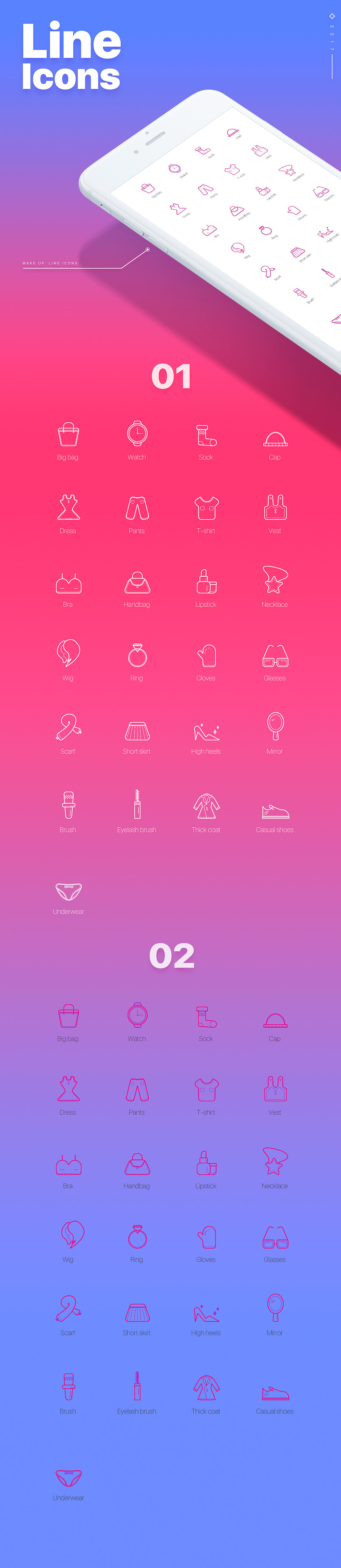 美妆icon（图ZMTA3OTI3MTQw） - 图标 - 站酷设计师叶大一原创素材 - 站酷ZCOOL