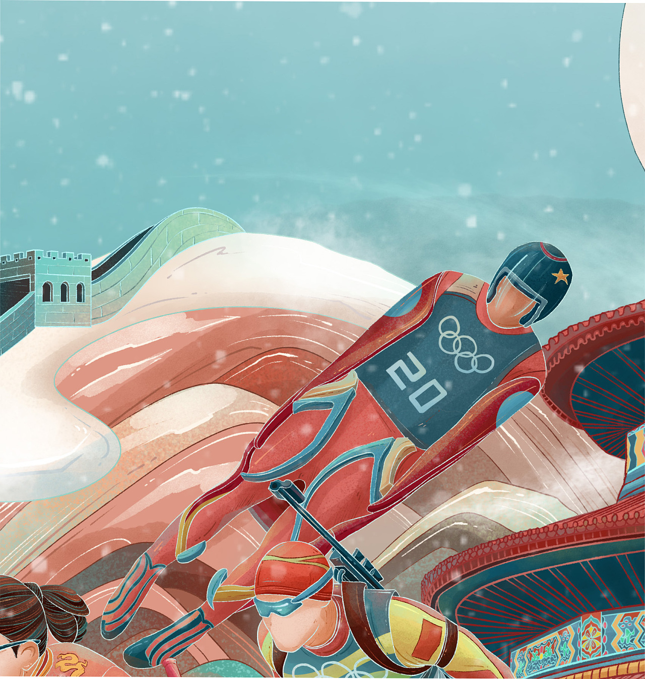 冬梦|插画|商业插画|司徒罗杰 - 原创作品 - 站酷 (zcool)