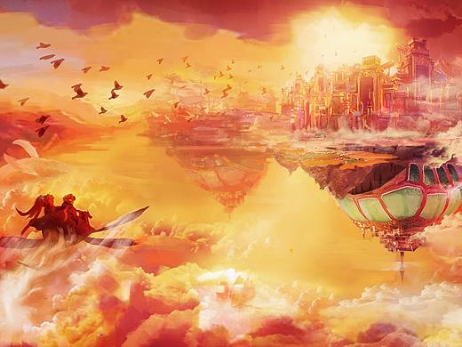 国潮 梦开始的地方（个人主页-ZNTU2NjE1NDg=） - 概念设定 - 站酷设计师夏洛特的仓鼠原创素材 - 站酷ZCOOL