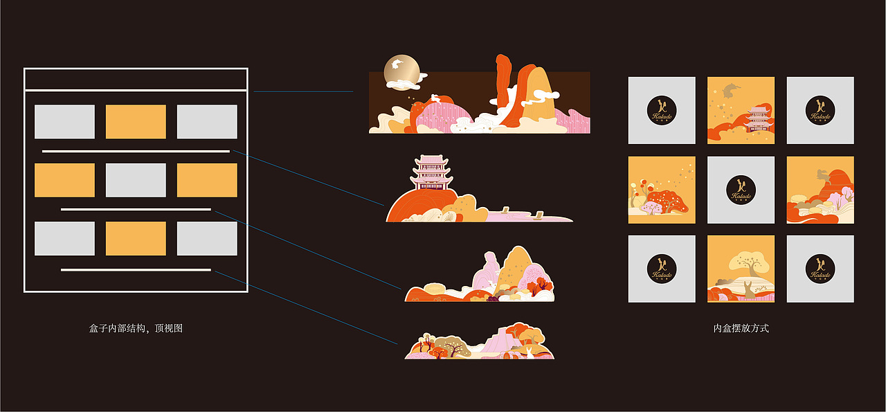 中秋月饼包装（图ZMjIzNjk0NTQ4） - 包装 - 站酷设计师草丛11原创素材 - 站酷ZCOOL