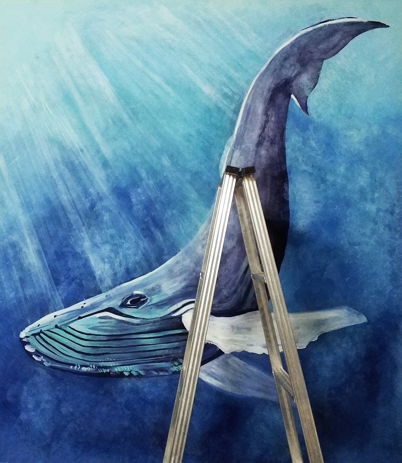 鲸鱼|插画|艺术插画|Truthkkkk - 原创作品 - 站酷 (ZCOOL)