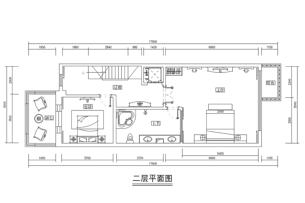 大连装修案例-大连曼哈顿联排别墅-简欧380平