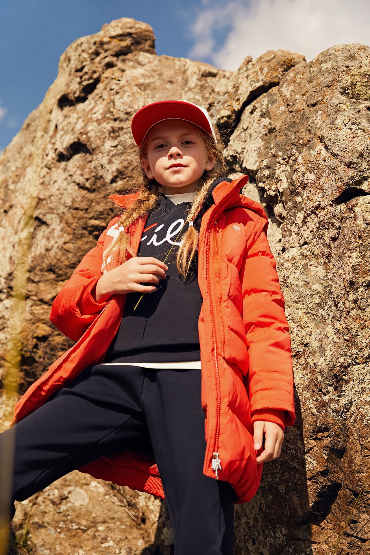 fila kids秋冬形象片(一)天空之下