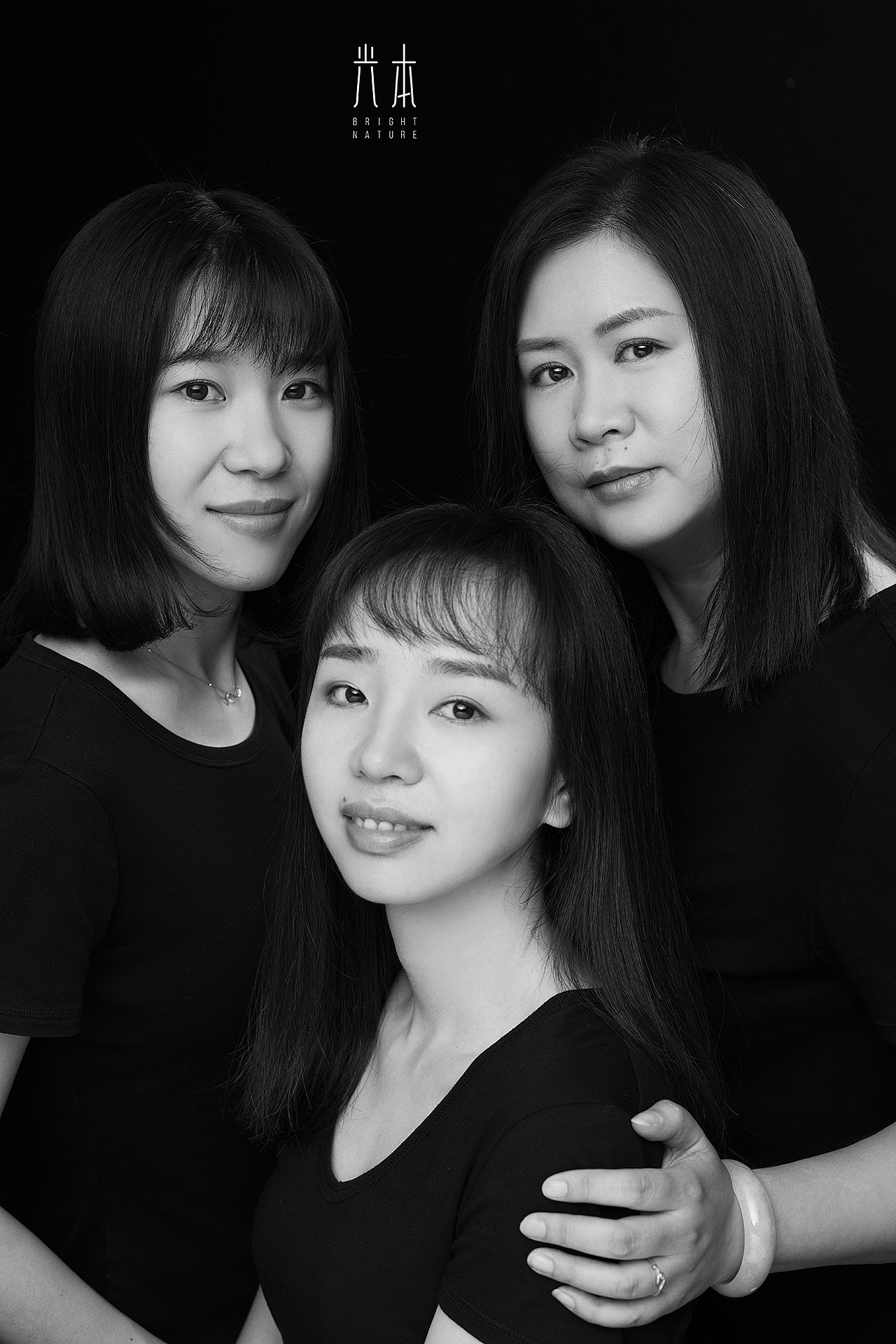 光本肖像摄影之3人家庭肖像拍摄