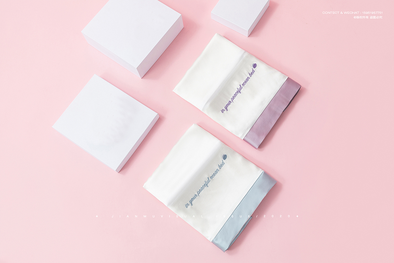 桑小圆 ✖ 母婴家纺拍摄 床单被套枕芯眼罩 产品摄影