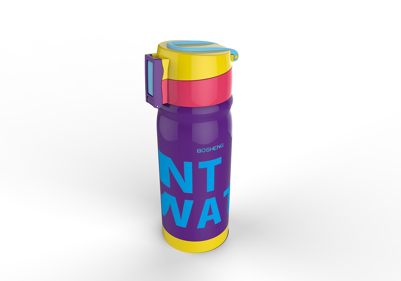 撞色保温杯（图ZMjE4MzAzMjg=） - 生活用品 - 站酷设计师HUYI1989原创素材 - 站酷ZCOOL