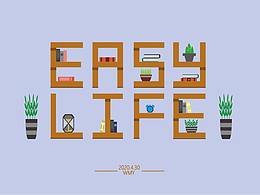 重归后的一系列字体作业