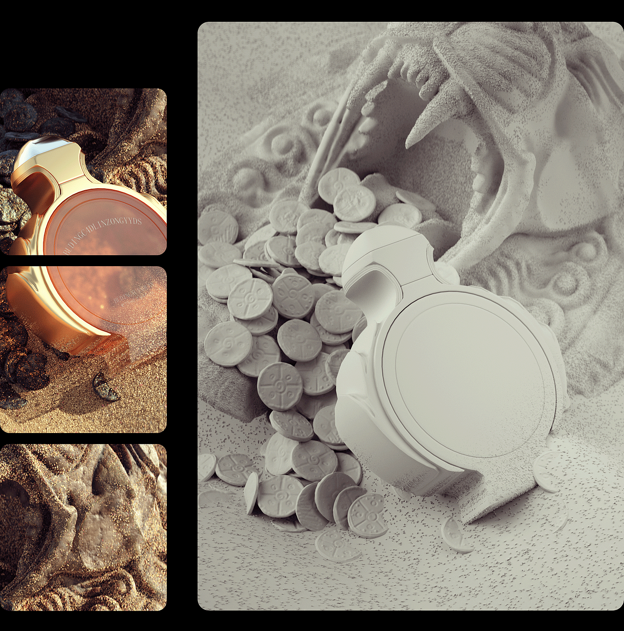 2022上半年C4D作品集（图ZMzA4MjE0Mjky） - 产品 - 站酷设计师大名鼎鼎的V原创素材 - 站酷ZCOOL