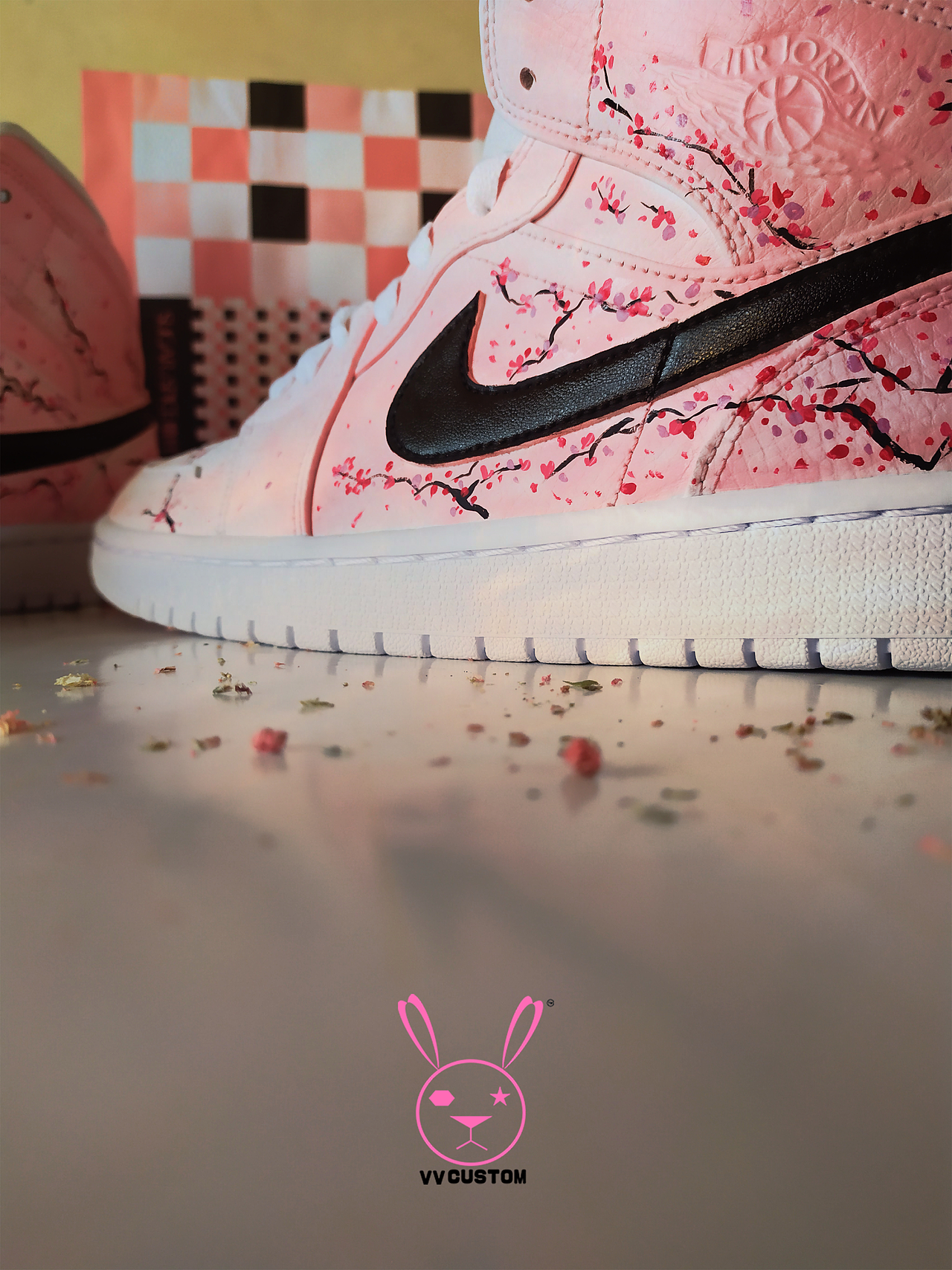 【Air jordan 1 Love Day】🌸 🌸 🌸（图ZMTk1NDYxMzg0） - 工艺品设计 - 站酷设计师AKA_中华小当家原创素材 - 站酷ZCOOL