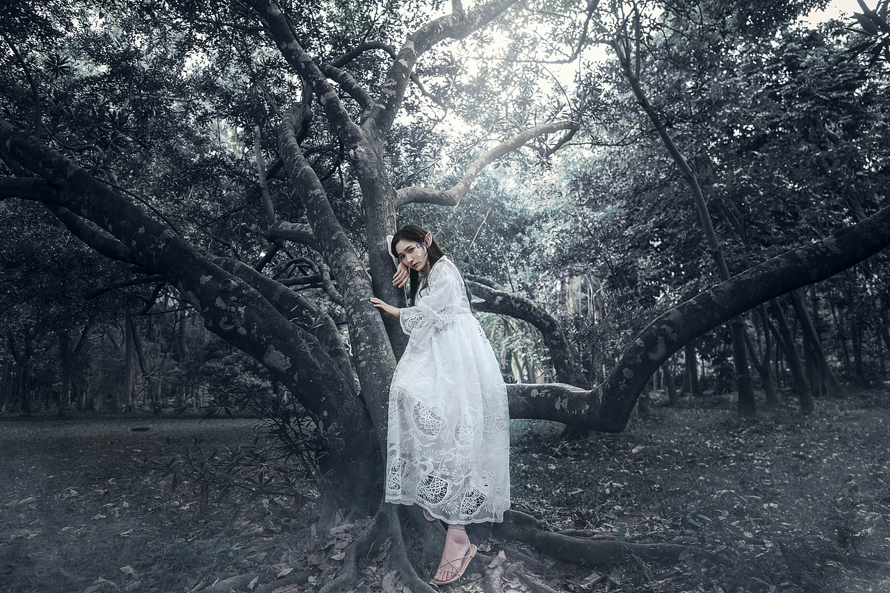 森系精灵人像（图ZMTQwMDE3MDg4） - 人像摄影 - 站酷设计师加利全能摄影师原创素材 - 站酷ZCOOL