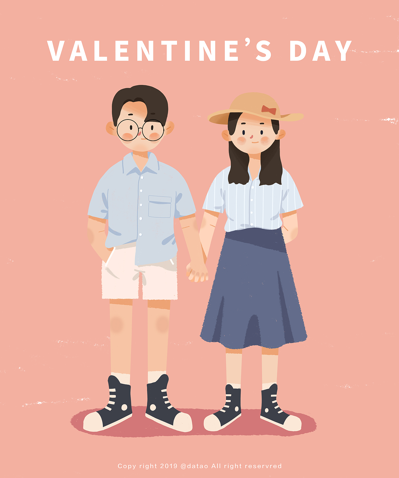 hey,2019插画总结(图ZMTg5NDM3NTcy) - 创作习作 - 站酷设计师大滔原创素材 - 站酷ZCOOL