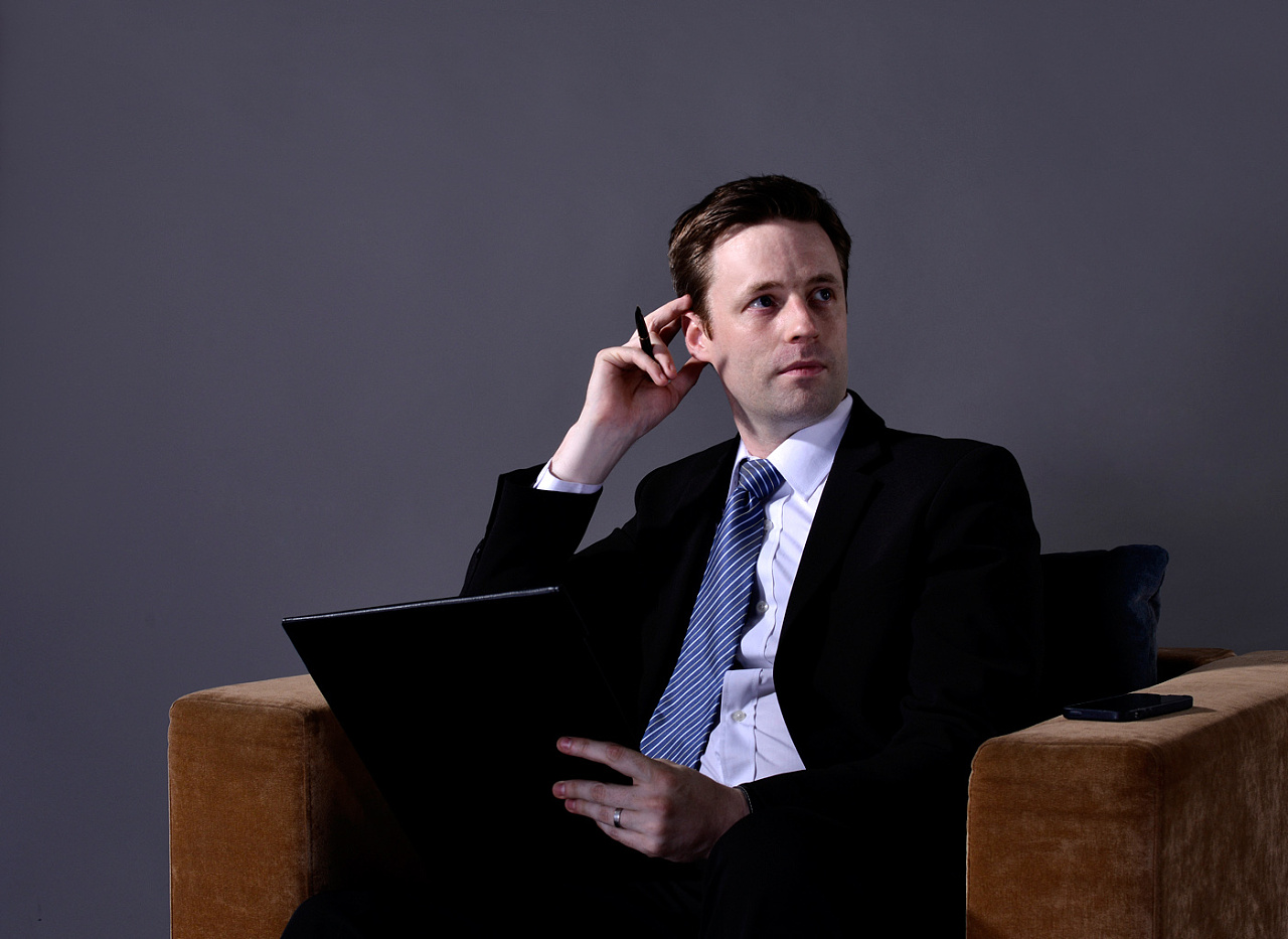 商务人士个人形象照