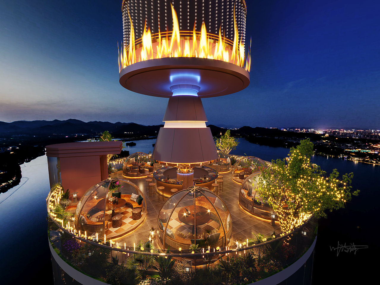 餐厅设计|精致浪漫